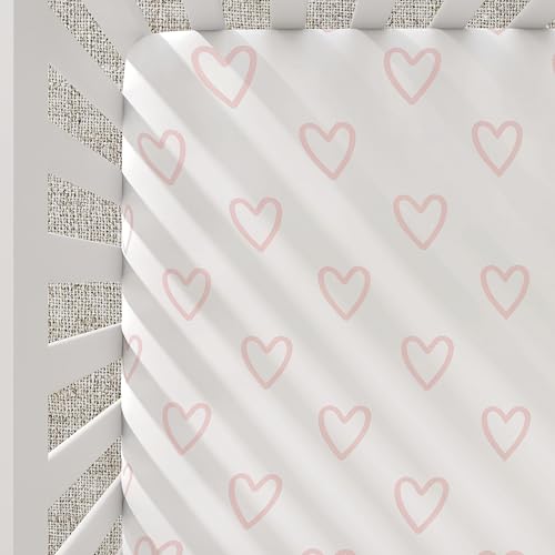 Evolur I Heart You Crib Sheet Set 2 Pack