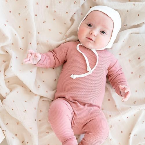 Elys Co Muslin Swaddle Blanket 2-Pack - Pink Garden Print