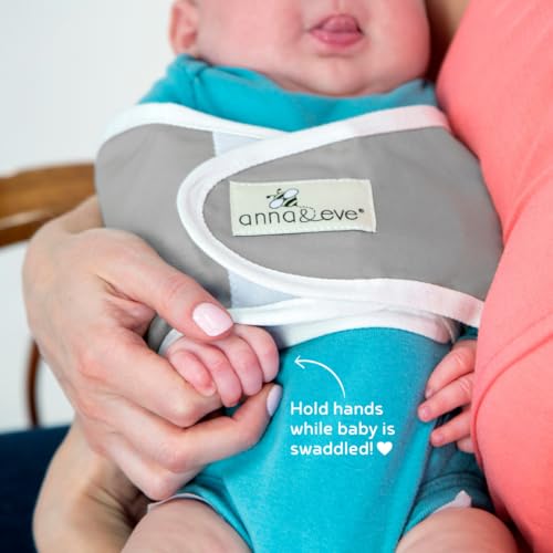 Anna Eve Baby Swaddle - Adjustable Arms Only for Newborns