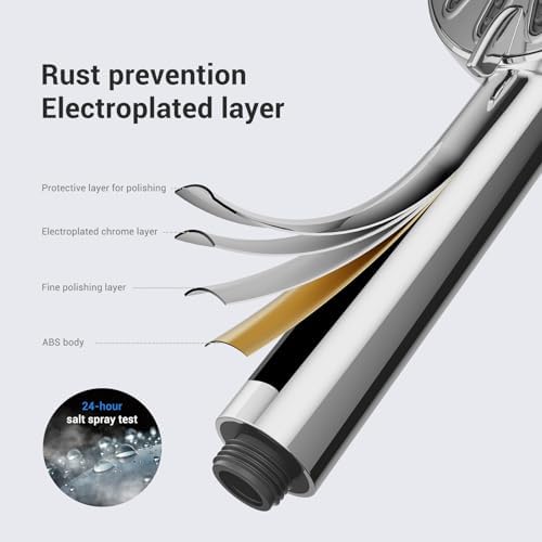 WATERLACE 8-Mode Handheld Shower Head with Power Wash