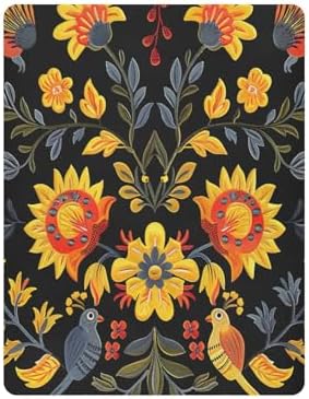 Wassud Ornate Embroidery Crib Sheets for Boys and Girls