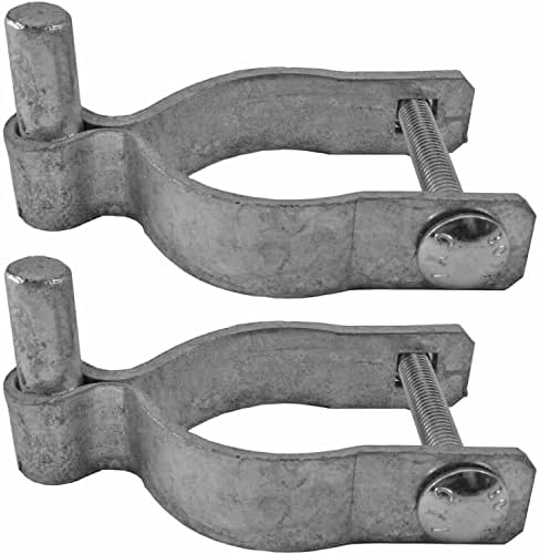 2-78 Chain Link Fence Gate Post Hinge 2 Pack
