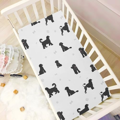 KICPOAY Fitted Crib Sheets for Baby Toddler Playard