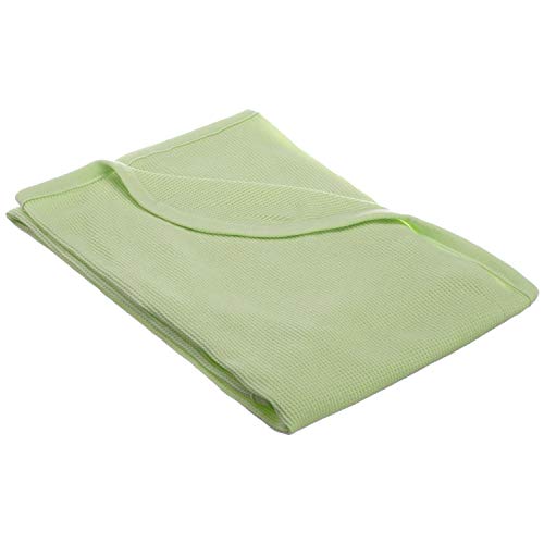 American Baby Company 100 Cotton Thermal Waffle Swaddle Blanket 30 x 40