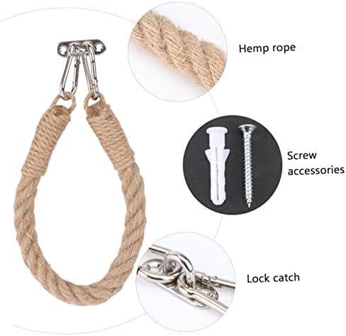 Gadpiparty Cute Rope Toilet Paper Holder Wall Mount