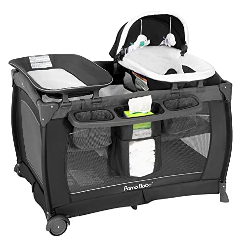 Pamo Babe Portable Playard Foldable Playpen for Baby and Toddler