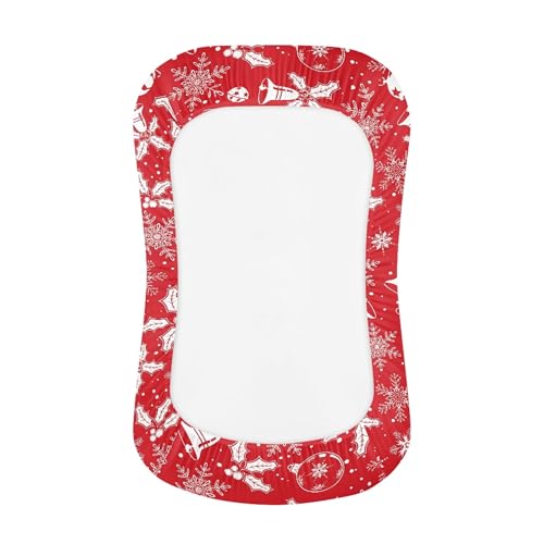 Zanxiantu Christmas Baby Lounger Pillow Cover for Newborn 0-24 Months