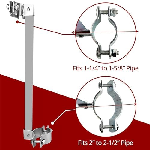 GearHill Automatic Gate Closer with Heavy Duty Steel Bar 1