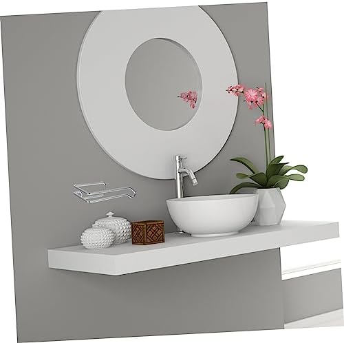 UKCOCO Wall-Mounted Carbon Steel Towel Holder