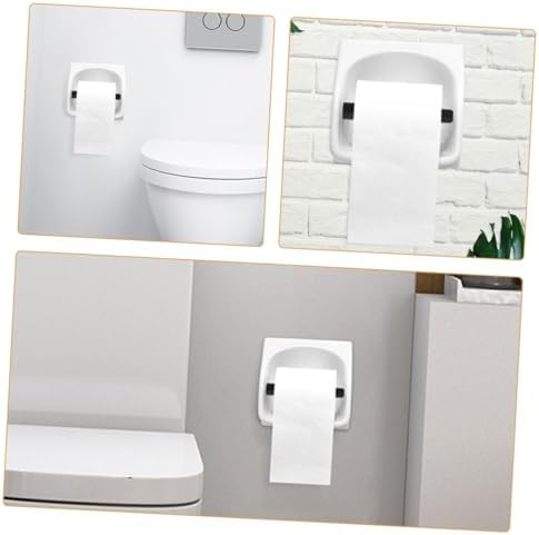 Mobestech Toilet Paper Holder Spring Rods for Modern Bathrooms