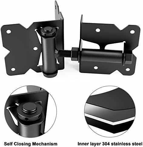 WINSOON Stainless Steel Self Closing Gate Hardware Kit