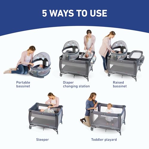 Graco Pack n Play Dome LX Playard with Bassinet 1
