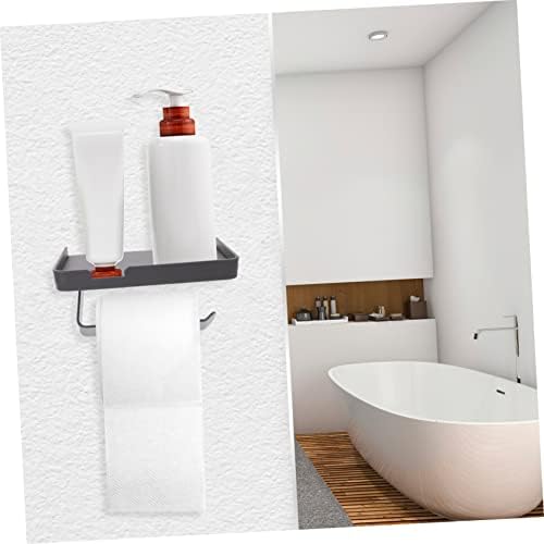 DECHOUS Stainless Steel Toilet Paper Holder with Shelf