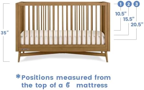 Delta Children Dylan 4-in-1 Convertible Crib Acorn