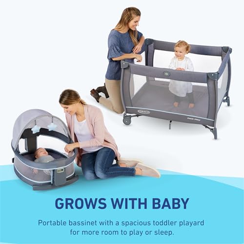 Graco Pack n Play Dome LX Playard with Bassinet 1