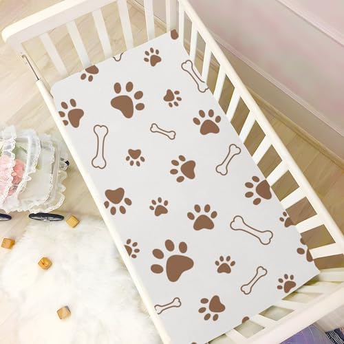 KICPOAY Fitted Crib Sheets for Baby Toddler
