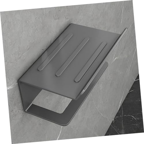 Unomor Multipurpose Toilet Paper Holder with Shelf