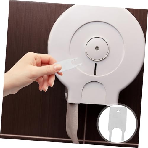 Cabilock Tissue Box Key Silver Metal Dispenser
