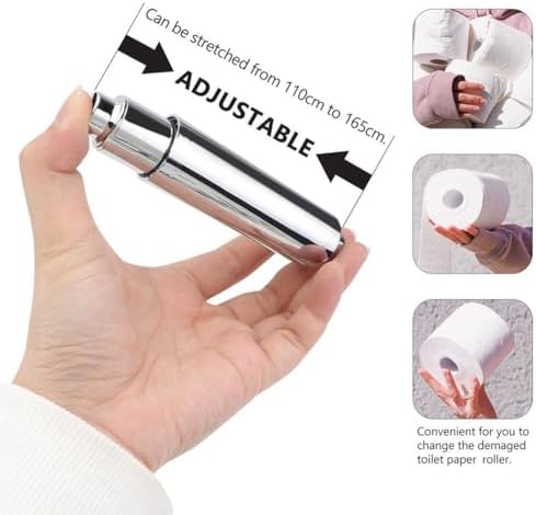 Toilet Paper Holder 624 Inch Spring Loaded Roller Replacement Rod