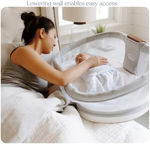 HALO BassiNest Luxe Swivel Sleeper - Dove Grey Tweed
