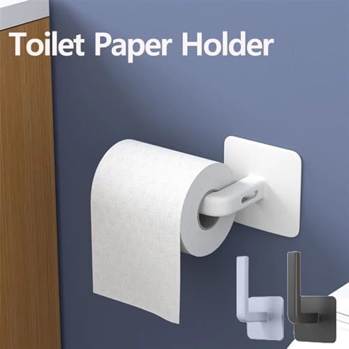 Hekdi Gray Toilet Paper Holder Wall Hook