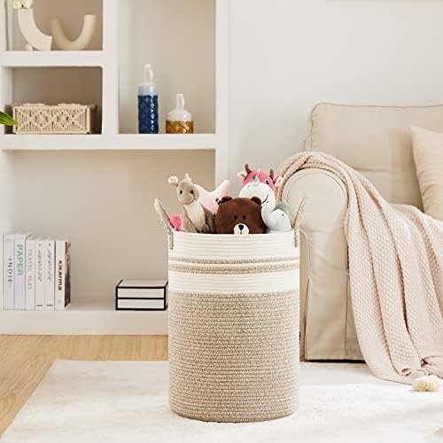 Fionas Magic 58L Cotton Woven Laundry Hamper