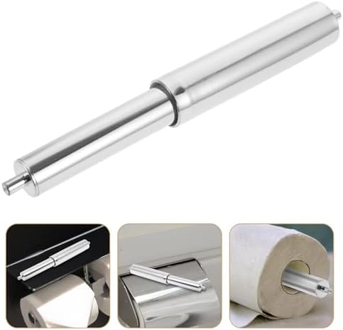 Retractable Toilet Paper Holder Spring Loaded Rod Replacement