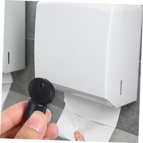 Zerodeko 2pcs Toilet Paper Dispenser Key Replacement for Commercial Use