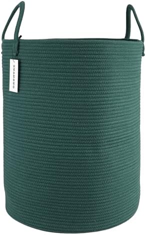 Cotton Rope Laundry Hamper with Handles