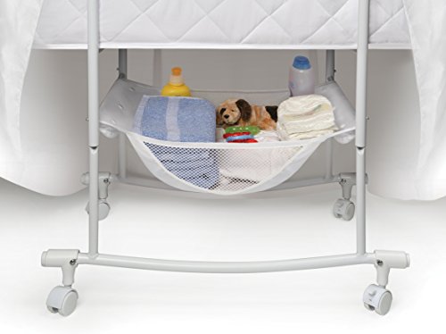 Badger Basket Wishes Bassinet with Bedding and Storage