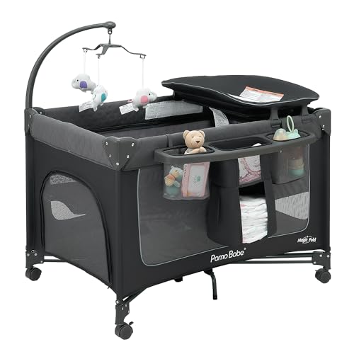 Pamo Babe 1-Second Setup 3-in-1 Playard for Babies