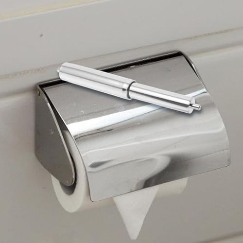 Retractable Toilet Paper Holder Spring Loaded Rod Replacement