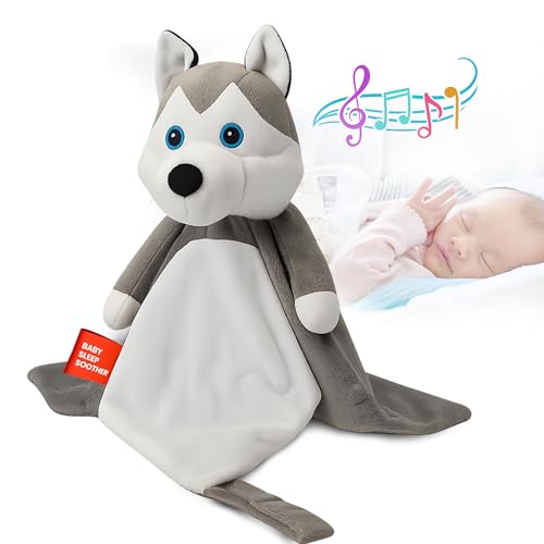 Love By Emi 4-in-1 Sound Machine Plush Husky Lovey
