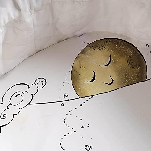 JumpOff Jo Hypoallergenic Bassinet Sheet with Playful Panda Design