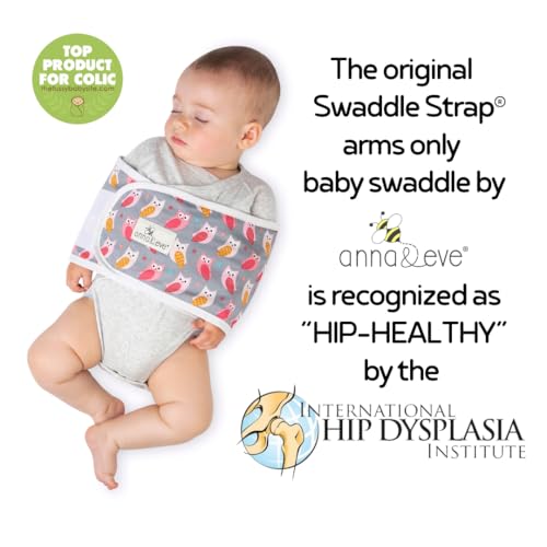 Anna Eve Baby Swaddle - Adjustable Arms Only for Newborns