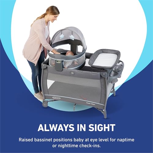 Graco Pack n Play Dome LX Playard with Bassinet 1