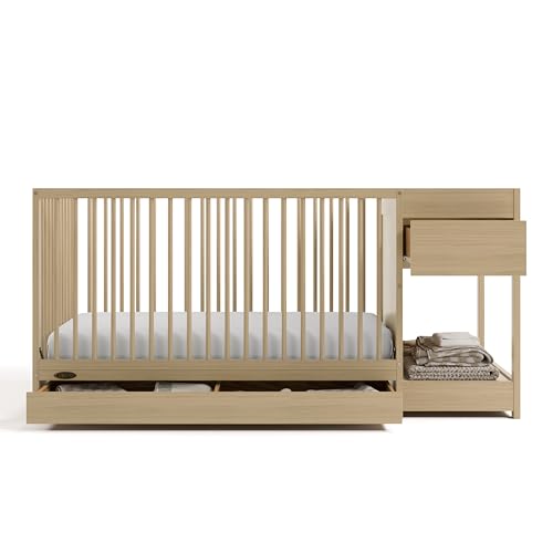 Graco Teddi 5-in-1 Convertible Crib and Changer