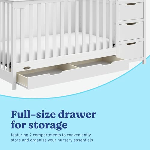 Graco Hadley 4-in-1 Convertible Crib Changer