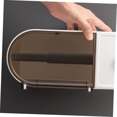 HOLIDYOYO Paper Holder Rod Replacement Plastic Toilet Paper Holder Spring Loaded Modern Design