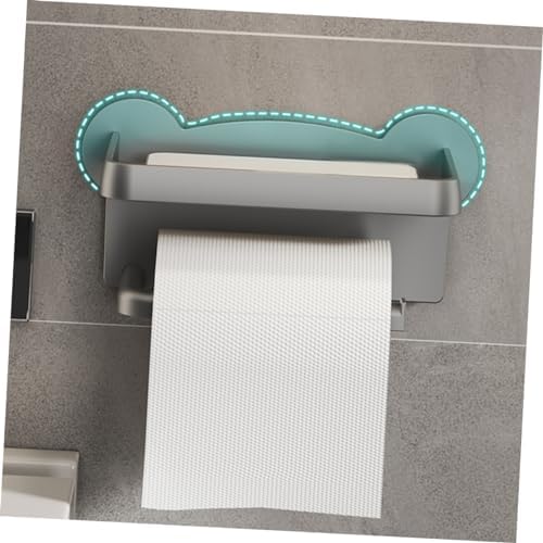 KITANDOVE Bathroom Paper Towel Holder with Phone Slot