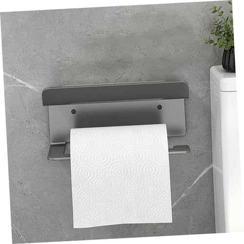 Unomor Multipurpose Toilet Paper Holder with Shelf