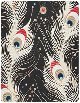 Wassud Red Feather Crib Sheets Pack and Play 28x52