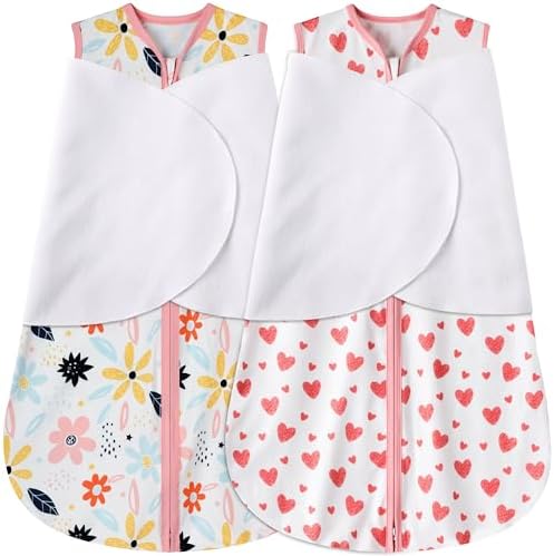 BSTOPPT Newborn Sleep Sack 3-6 Months 3-Way Adjustable