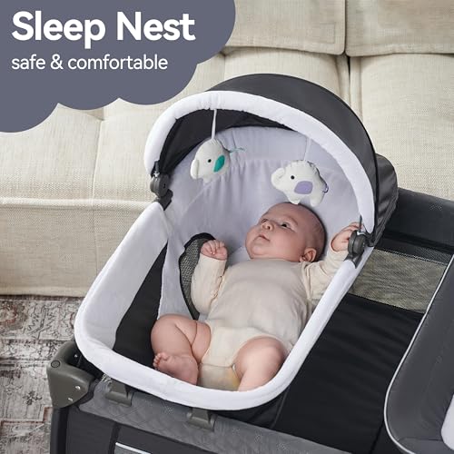 Pamo Babe Portable Playard Foldable Playpen for Baby and Toddler
