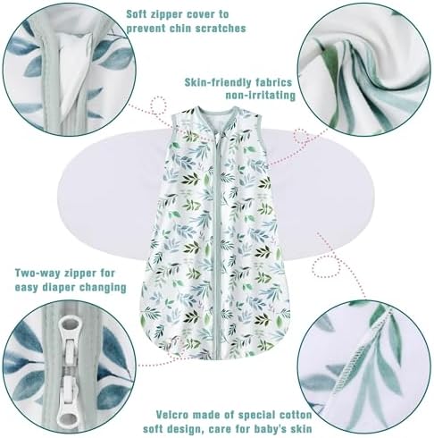 BSTOPPT Newborn Sleep Sack 0-3 Months