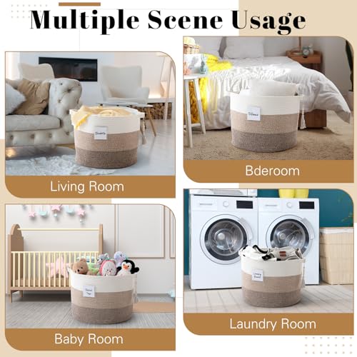 Teenyyou 109L Extra Large Blanket Basket Storage