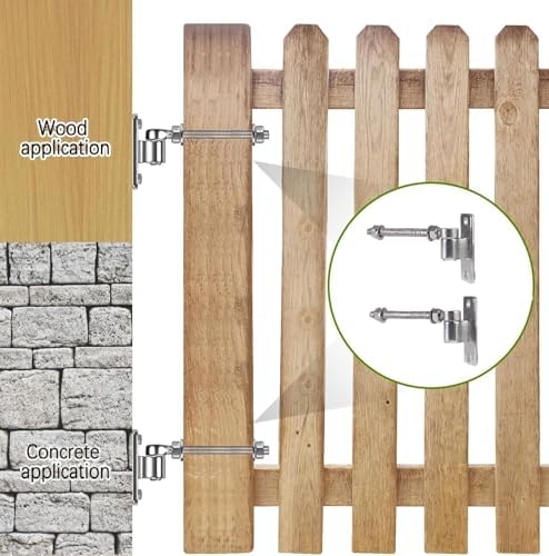 Dailydanny 6 J Bolt Gate Hinge 4 Pack