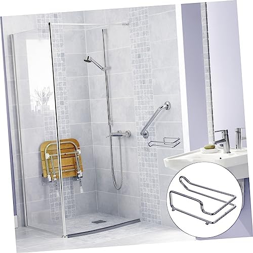 Balacoo Bathroom Paper Rack Carbon Steel Towel Holder Easy Install Modern Style