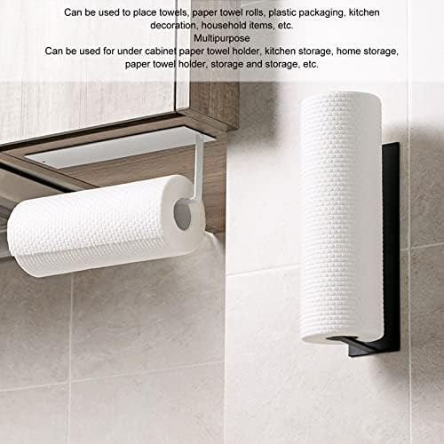 Belupai Elegant Paper Towel Holder - Black