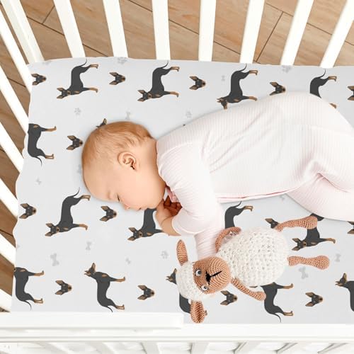 KICPOAY Stretchy Crib Sheets for Baby Playard
